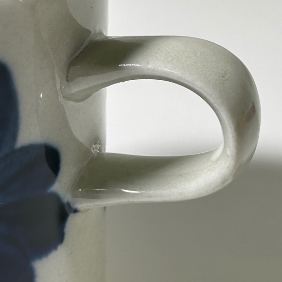 Vintage 50s 60s Arabia of Finland Ulla Procope Stoneware Anemone Mug Signed - Picture 6 of 9